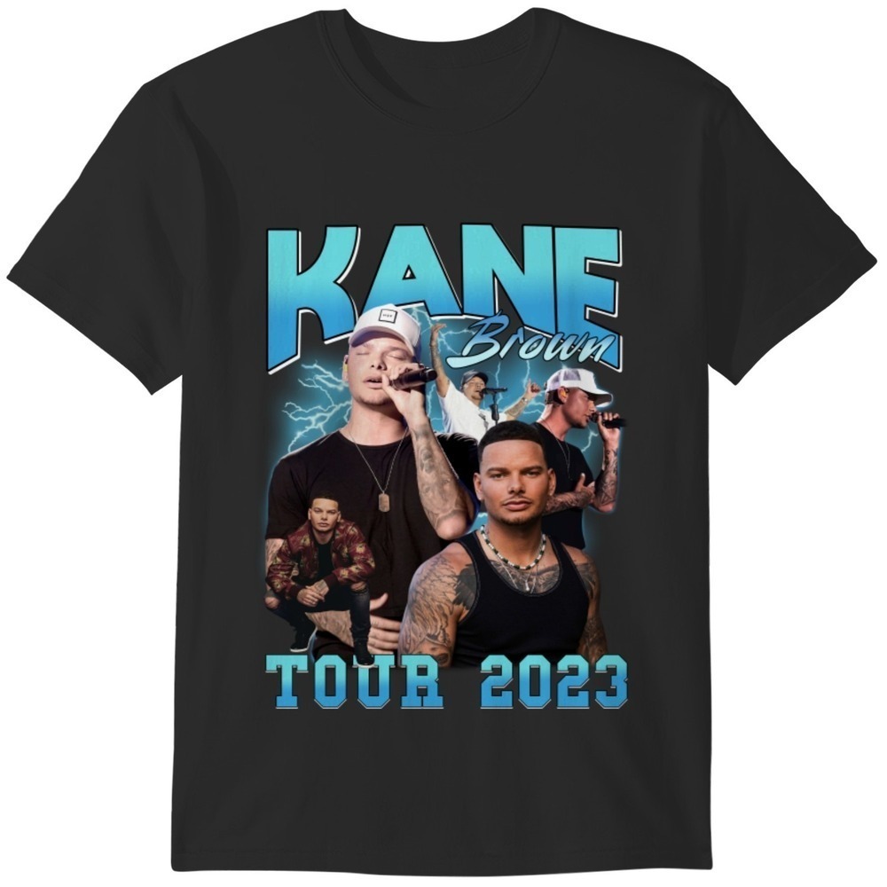 Kane Brown Tour 2023 Country Music Concert Graphic Fan T-Shirt - Picture 1 of 4
